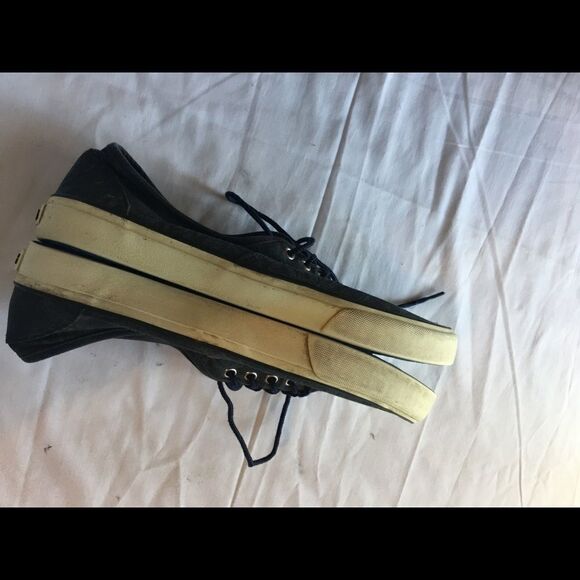 American Eagle Men’s Floral Navy Canvas Shoes EUC - Picture 10 of 12